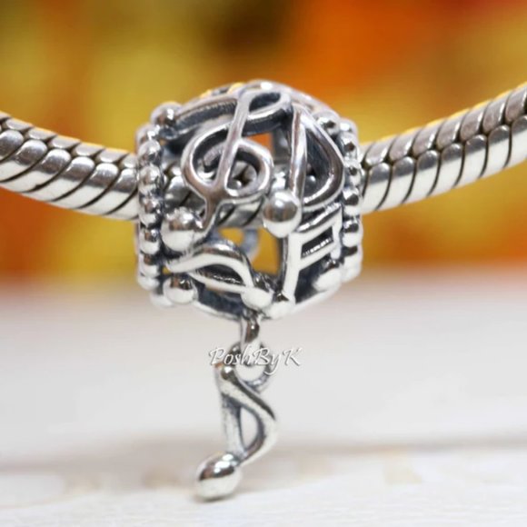 PANDORA Openwork Music Notes Charm 798779C00 - Picture 3 of 3